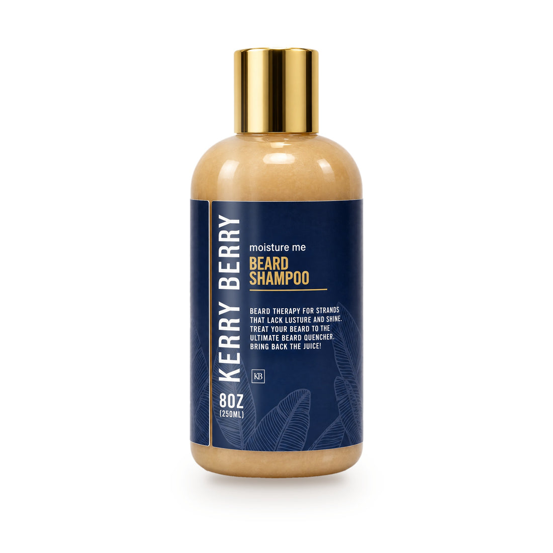 Kerry Berry Moisture Me Beard Shampoo 8 oz on a white background
